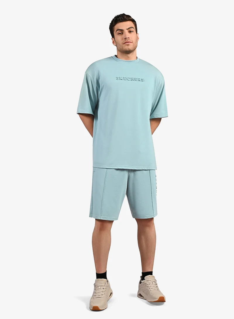 SKECHERS Embossed Logo Shorts